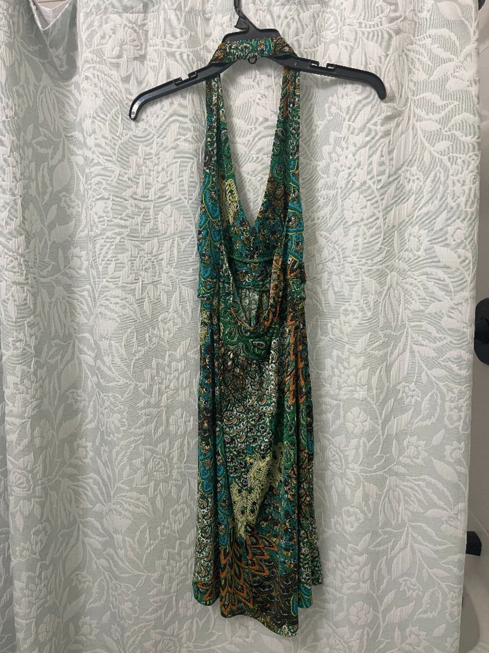 Multi-Color Halter Dress, Fun and Flowy